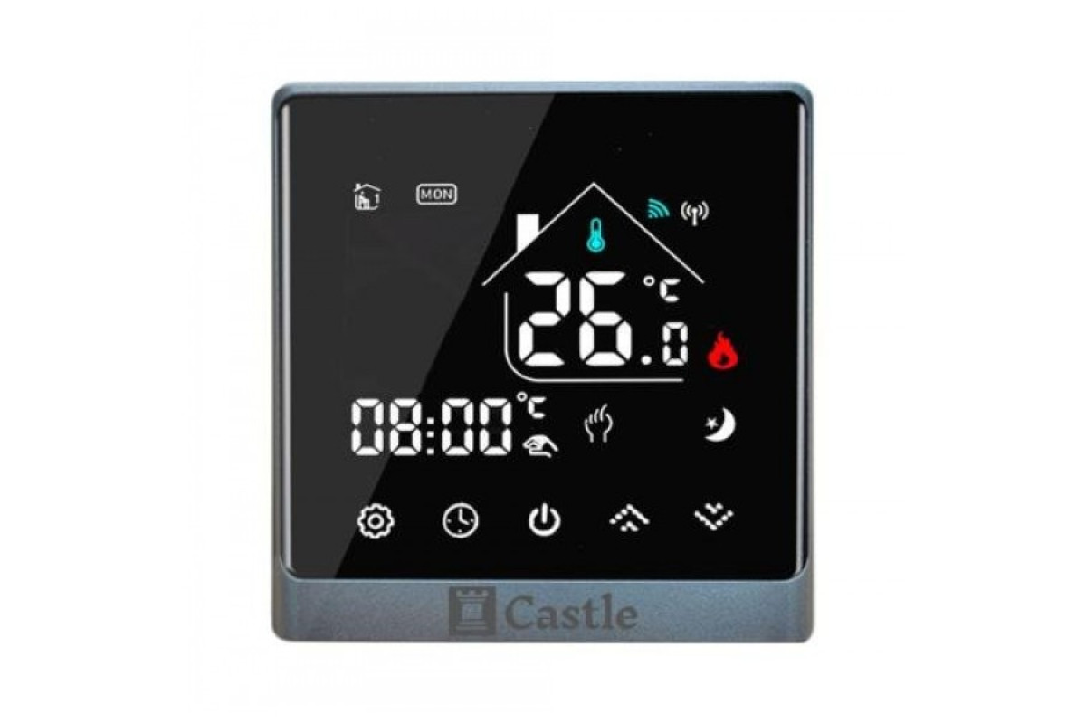 Програмований терморегулятор Castle AC8400H