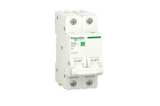 Автоматичний вимикач RESI9 Schneider Electric 6 А, 2P, крива В, 6кА (R9F02206)