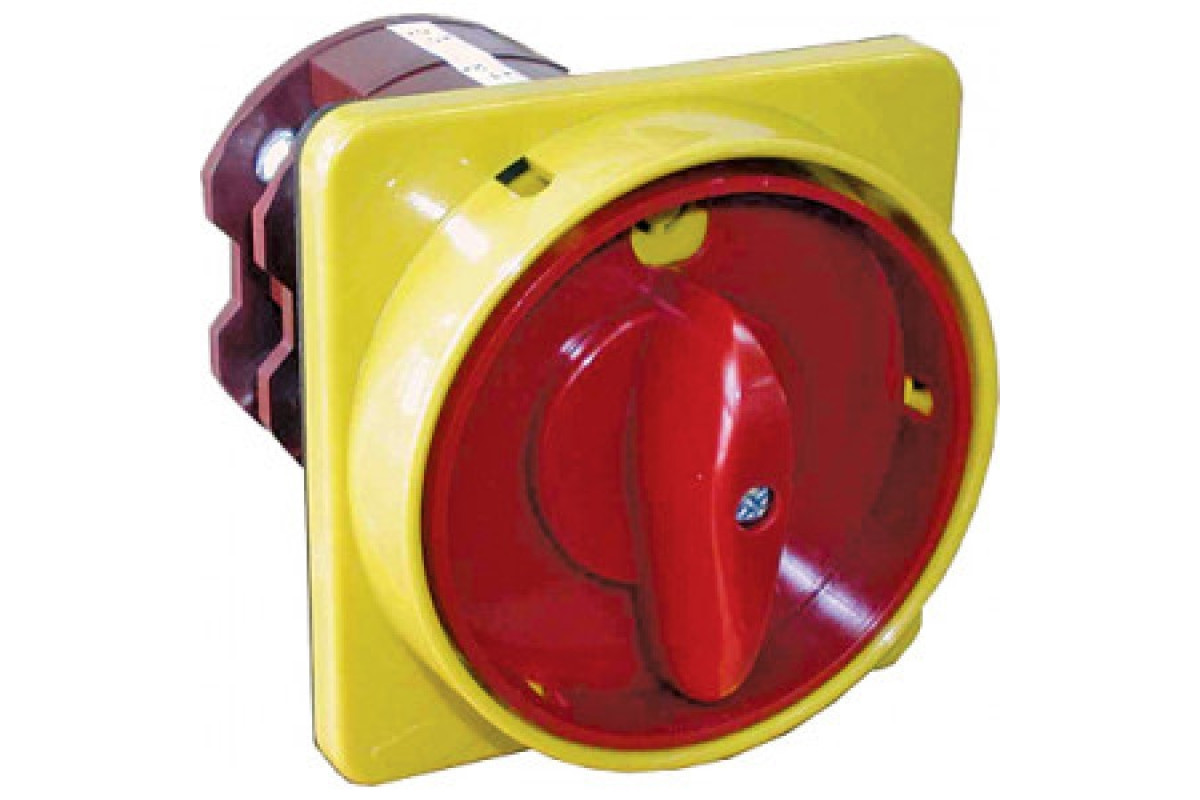 Перемикач CS 100 91 U LK 2P 100A з блокуванням "0-1" Жовто-червоний ETI (004773067)