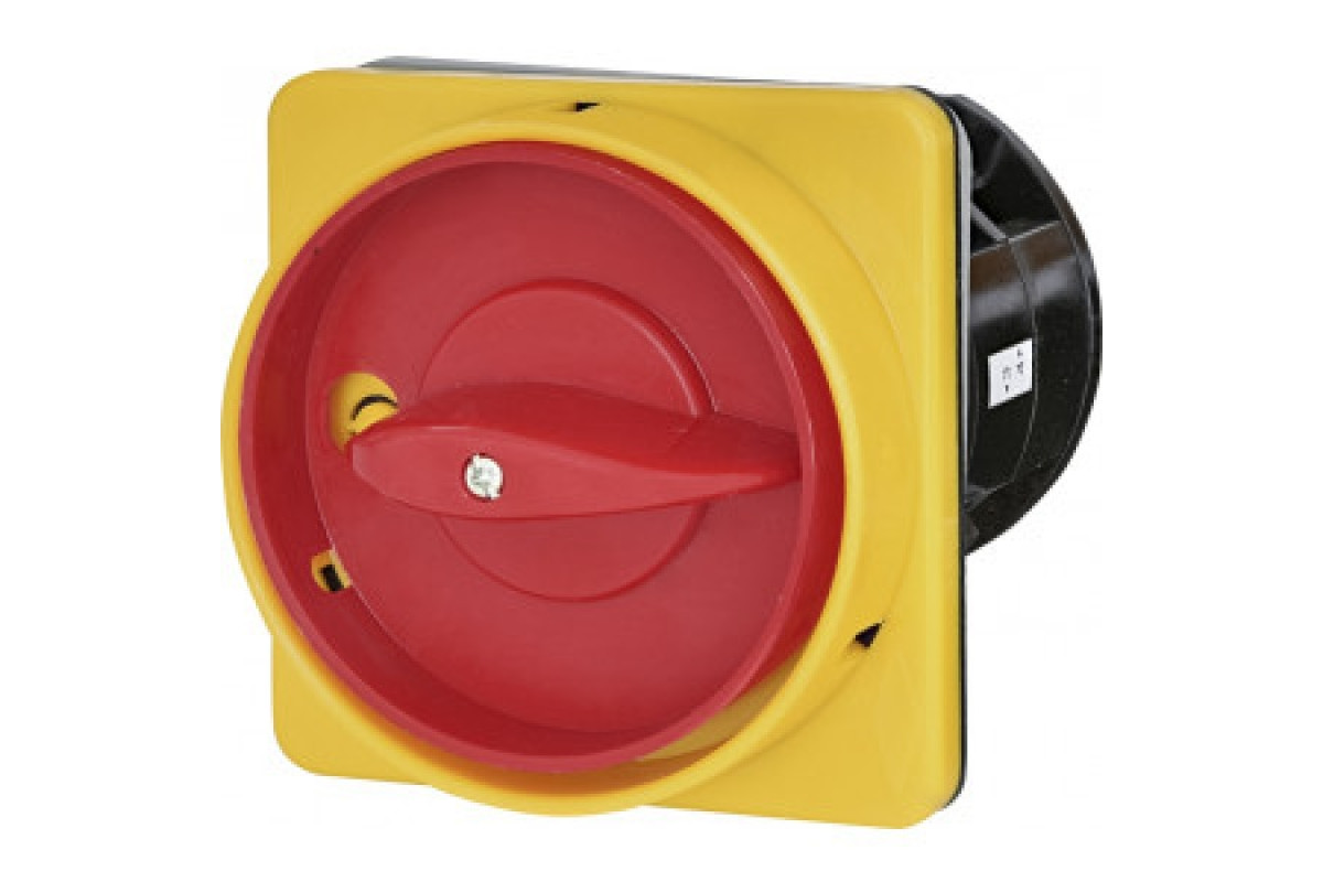 Перемикач CS 100 10 U LK 3P 100A з блокуванням "0-1" Жовто-червоний ETI (004773073)