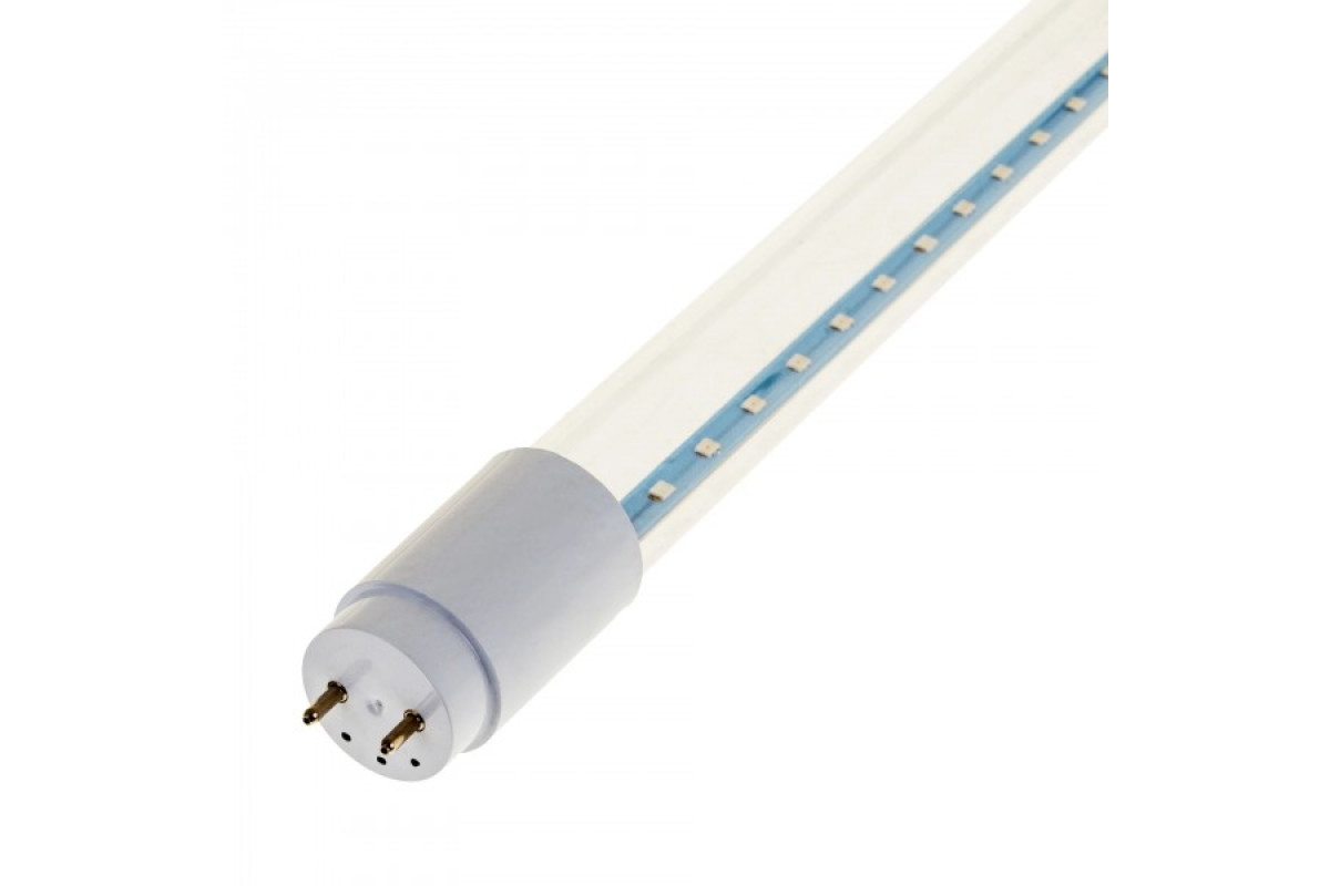 Фітолампа для формування плодів лінійна 9W G13 Т8 Fito GROW (Red:Blue=5:1) 220V (L137-006)