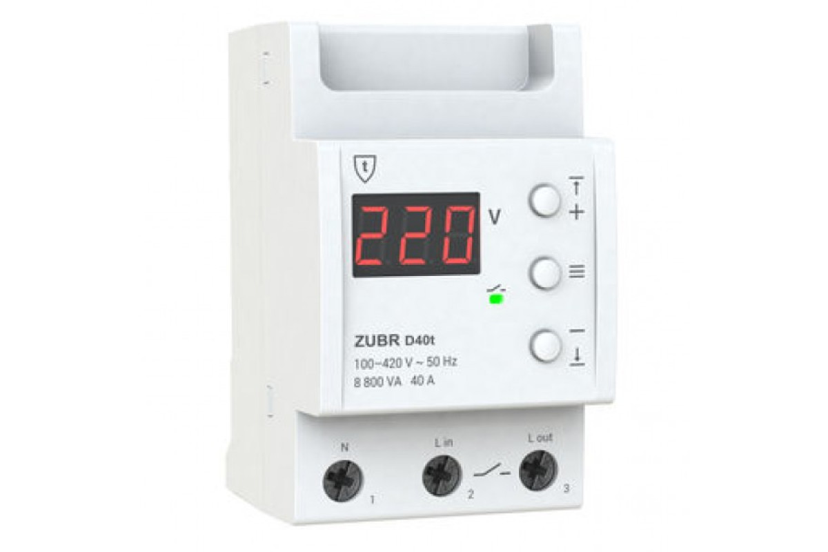Реле напруги ZUBR D40t