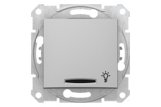 Кнопковий вимикач Sedna Scnheider Electric з символом 