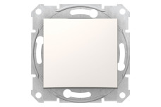 Одноклавішний вимикач Sedna Scnheider Electric слонова кістка (SDN0100123)