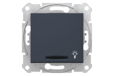Кнопковий вимикач Sedna Scnheider Electric з символом 