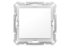 Одноклавішний перемикач Sedna Scnheider Electric ip44 білий (SDN0400521)