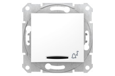 Кнопковий вимикач Sedna Scnheider Electric з символом 