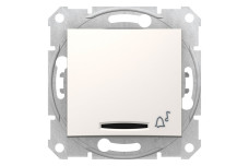 Кнопковий вимикач Sedna Scnheider Electric з символом 