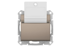 Картковий вимикач Sedna Scnheider Electric титан (SDN1900168)