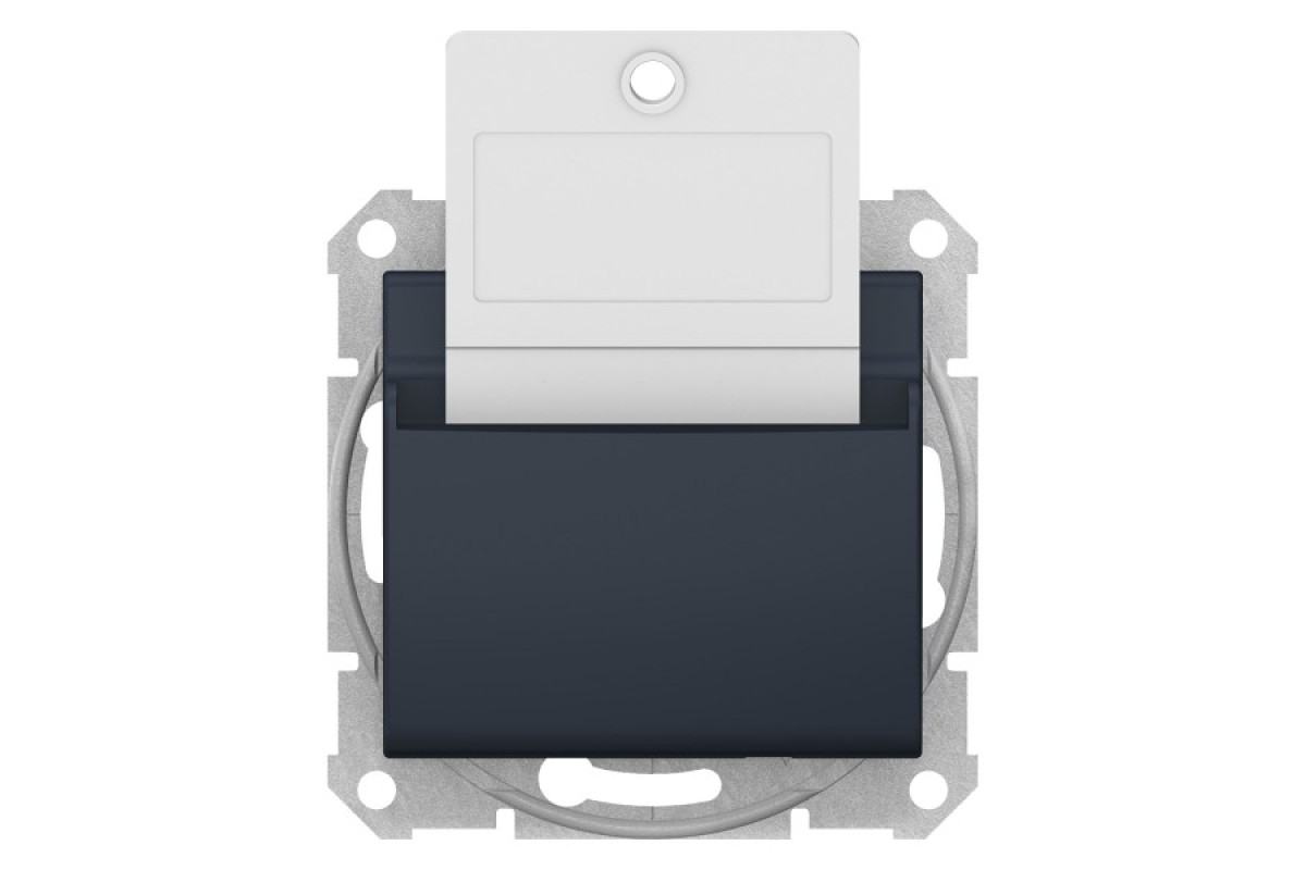 Картковий вимикач Sedna Scnheider Electric графіт (SDN1900170)