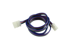 Конектор PROLUM™ для LED стрічки 10 мм, RGB + 2 затискачі (503008)