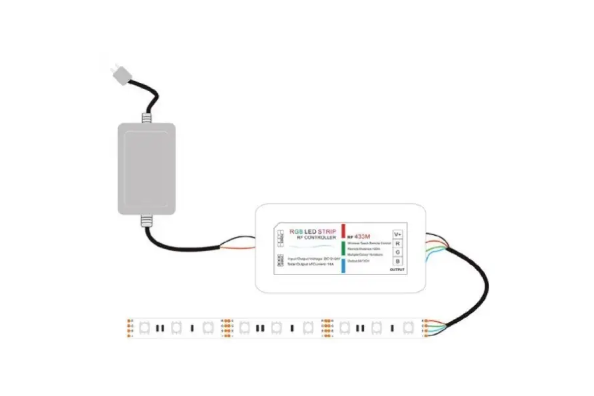 Контролер RGB PROLUM (RF 5K сенсорний 18A) (402026)