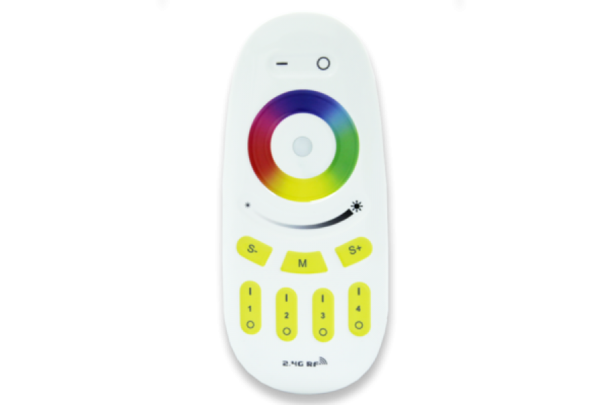 Контролер RGB PROLUM 4 ZONE (RF; MT; 18A; Пульт керування) (402017)