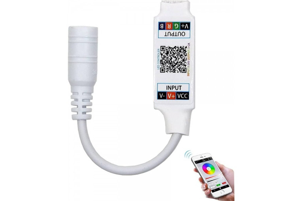 Контролер RGB PROLUM (Bluetooth, Mini; 6A) (402044)