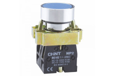 Кнопка NP2-BA25 1NO+1NC Чорна (574841)