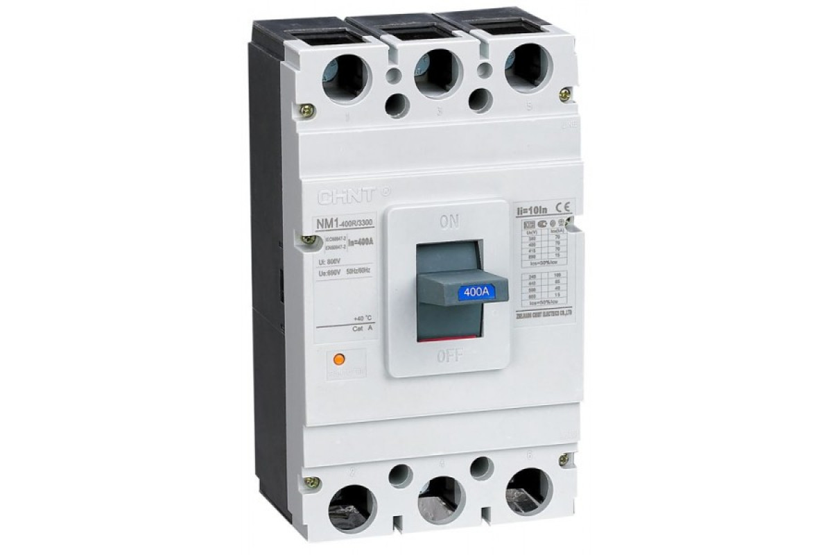 Автоматичний вимикач корпусний NM1-400S/3300 400A (126644)