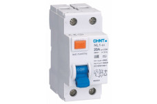 Диференціальний вимикач (ПЗВ) Chint NL1-63 2P 25A 100mA AC 6kA DB (200215)