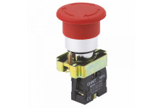 Кнопка-гриб NP2-BS545 1NC+1NO 40мм Червона (574863)