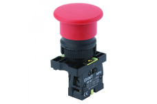 Кнопка-гриб Chint NP2-EC65 1NO+1NC Синій (574612)