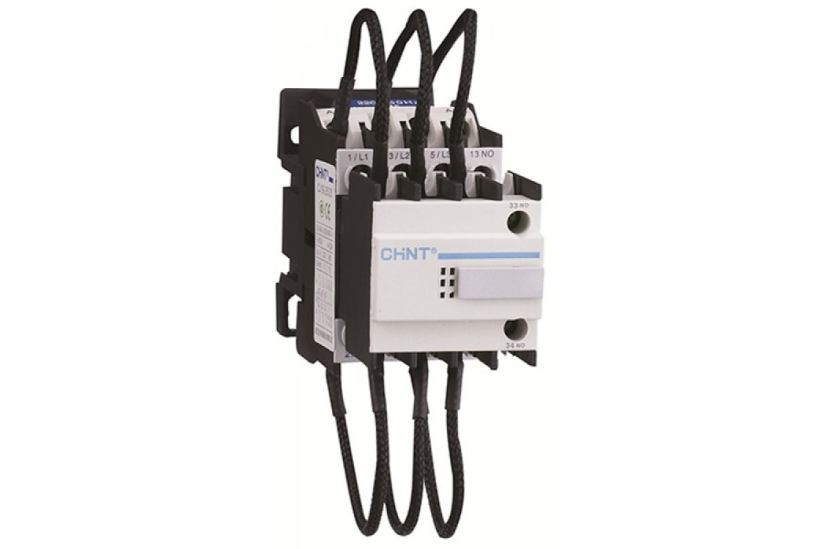 Контактор для КУ CJ19-32/11 400V 50Hz 18kVAr 1NO+1NC (243900)