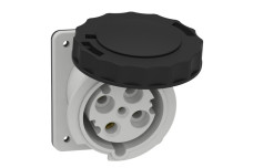 Розетка кутова 63А 3P+РE 480-500В IP67 (81285)