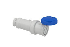 Кабельна розетка гвинтова 63А 2P+E IP67 220В (81478)