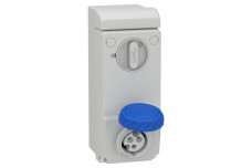 Розетка UNIKA з блоком 16A 2P-E (83081)