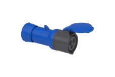Кабельна Розетка PRATIKA, пряма, 16 A, 2P + E, 200-250 B AC, IP44 (PKF16M423)
