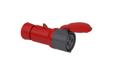Кабельна Розетка PRATIKA, пряма, 16 A, 3P + E, 380-415 B AC, IP44 (PKF16M434)