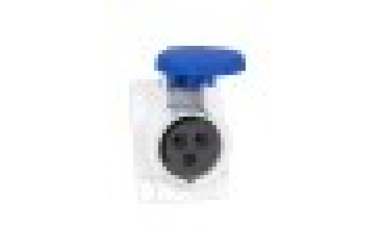 Розетка прихованого встановлення кутова 16А 2P+E IP44 250В (PKY16F423)