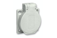Розетка SСHUKO сіра 50Х50 250В/16А IP54 Б (PKS51G)