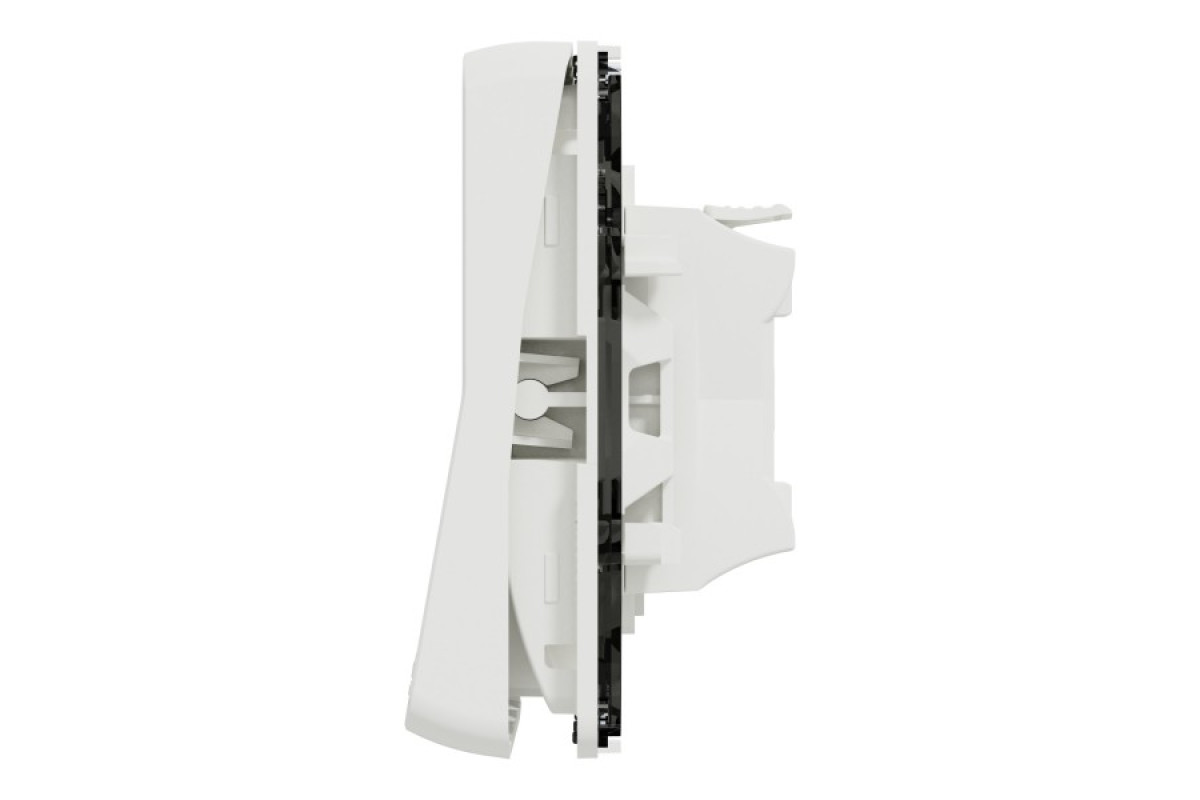 Механізм кнопкового вимикача IP55 Mureva Styl, білий (MUR39027)