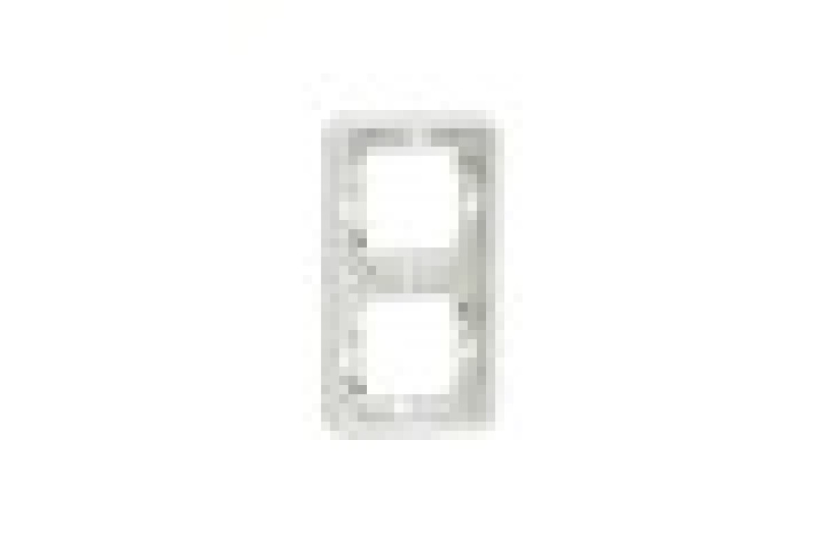Рамка двомісна IP55 Mureva Styl, вертикальна, біла (MUR39151)