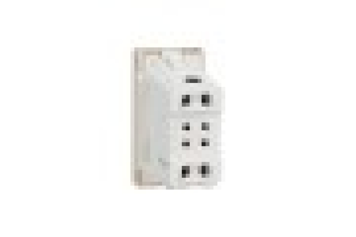 Розетка New Unica, механізм, 2P, 10A, European, за шторками, IP3x, бежевий (NU303144)