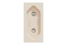 Розетка New Unica, механізм, 2P, 10A, European, за шторками, IP3x, бежевий (NU303144)
