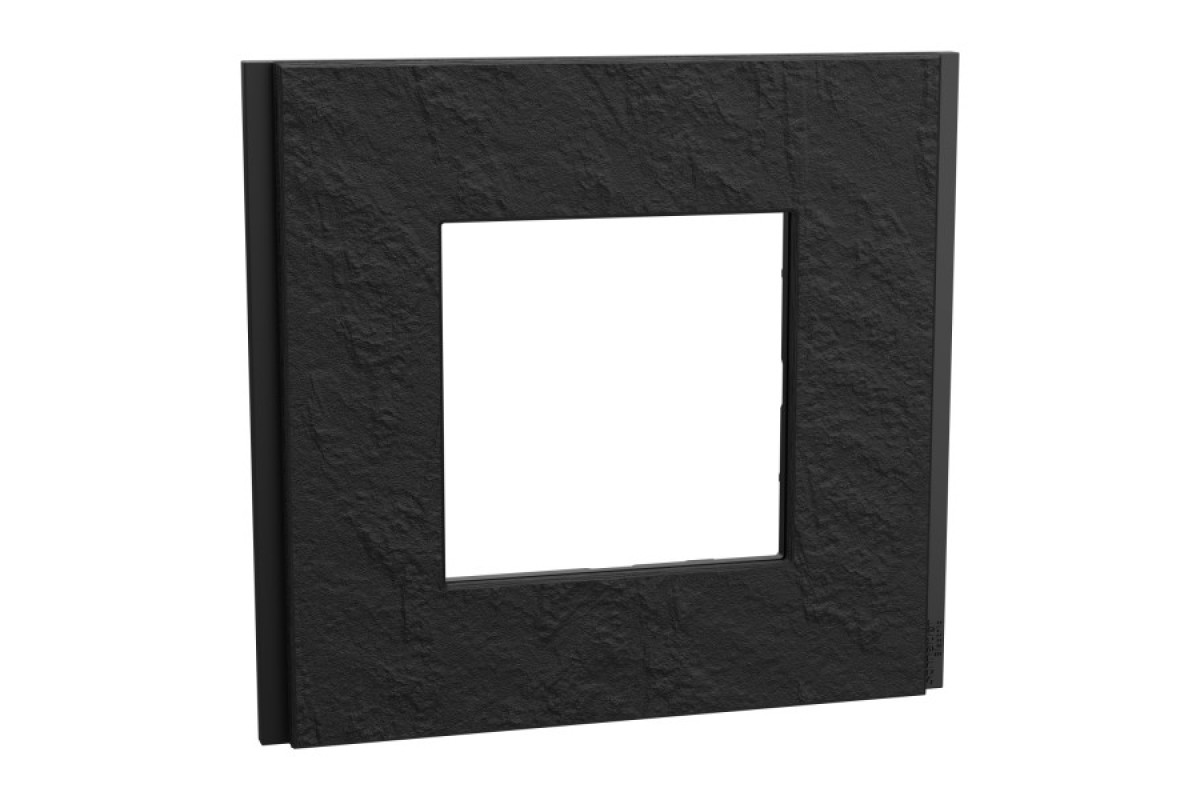 Рамка 1-постова Unica Deco Material, камінь (NU600277)