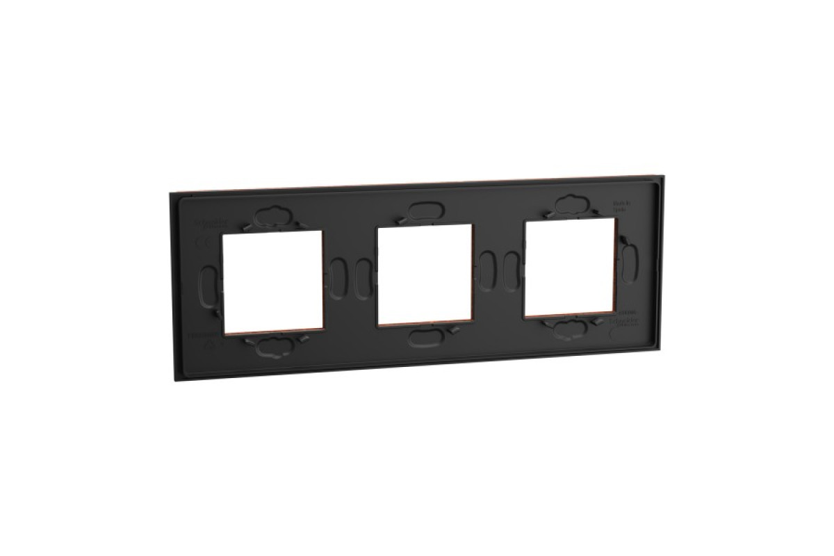 Рамка 3-постова Unica Deco Material, теракотовий (NU600671)