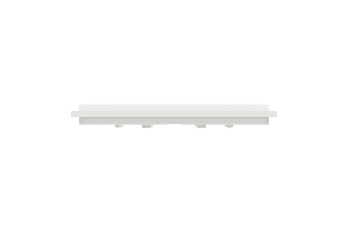 Рамка 1-постова Unica Deco Material, матовий білий (NU600279)