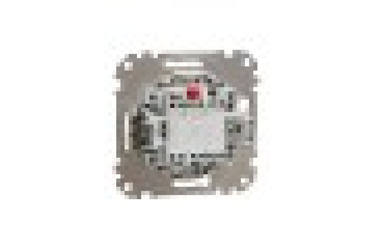 Одноклавішний перемикач з синьою LED підсвіткою 10 АХ Береза Sedna Elements (SDD180106L)