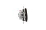 Одноклавішний перемикач з синьою LED підсвіткою 10 АХ Венге Sedna Elements (SDD181106L)