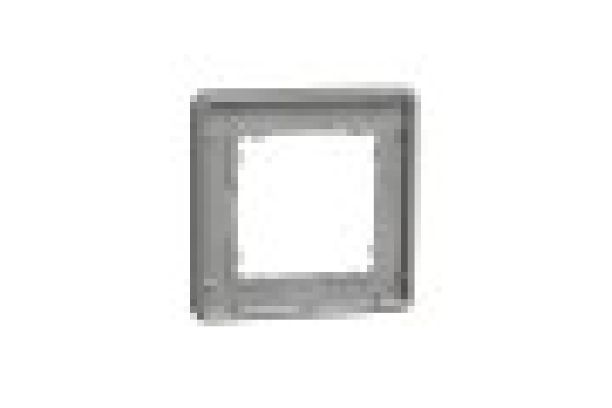 Рамка 1-постова Штучне чорне скло Sedna Elements (SDD361801)