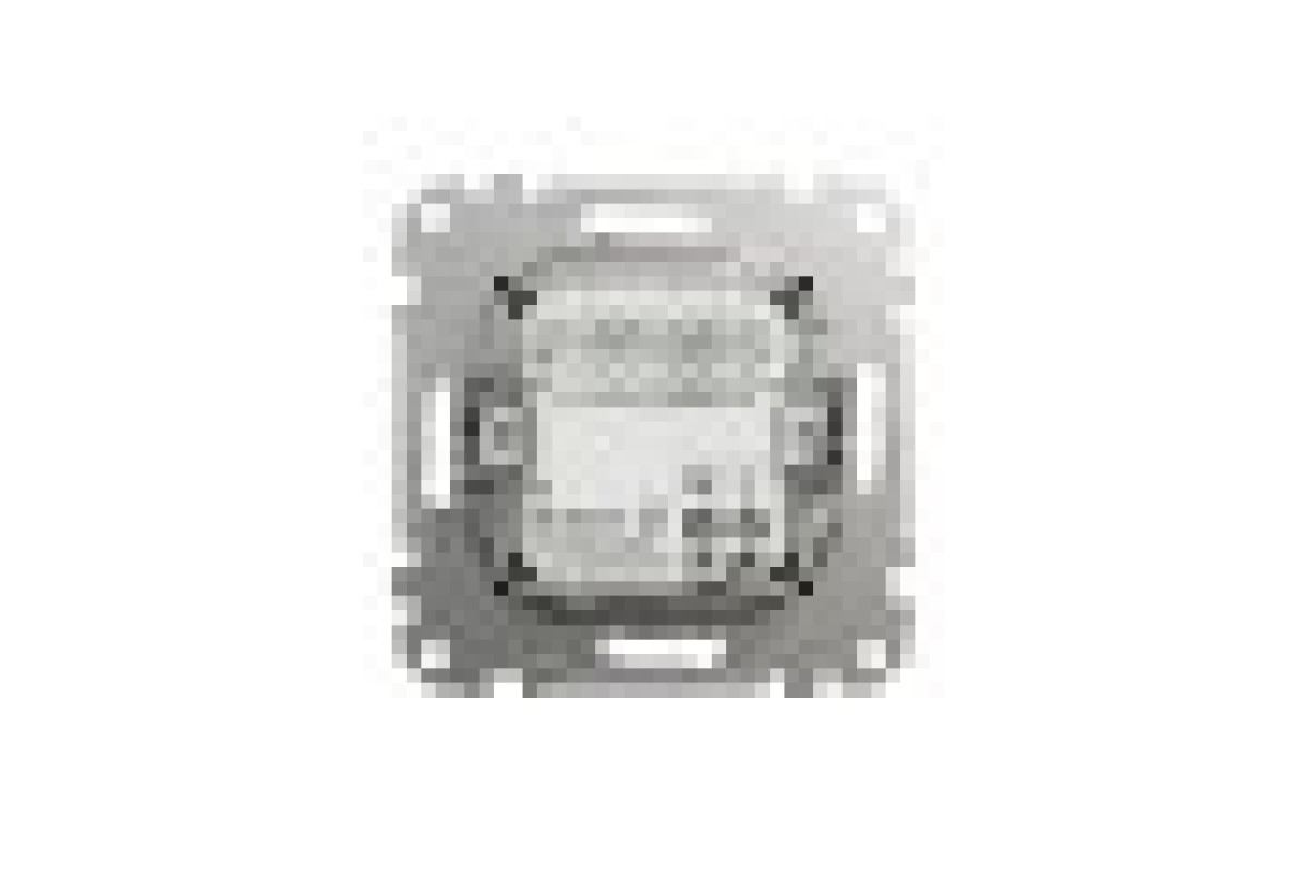 USB розетка тип A+C 2,4A Чорний Sedna Design (SDD114402)