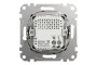 USB розетка тип A+C 2,4A Чорний Sedna Design (SDD114402)