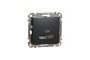 USB розетка тип A+C 2,4A Чорний Sedna Design (SDD114402)