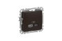 USB розетка A+C, 3 A, 45 Вт, Венге Sedna Elements (SDD181404)