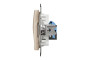 Комп'ютерна розетка, RJ45 CAT6 UTP, Бежева, Sedna Design (SDD112461)