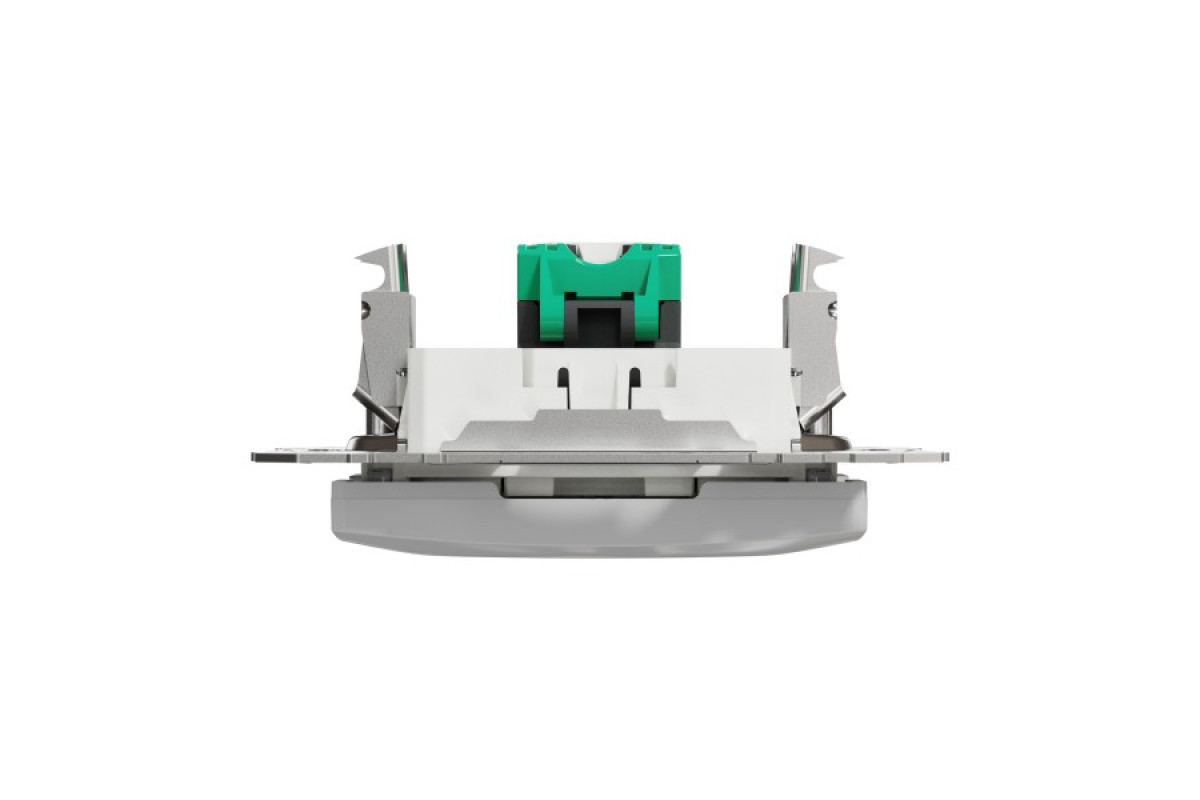 Один роз’єм RJ45 категорія 5E UTP Алюміній Sedna Design (SDD113451)