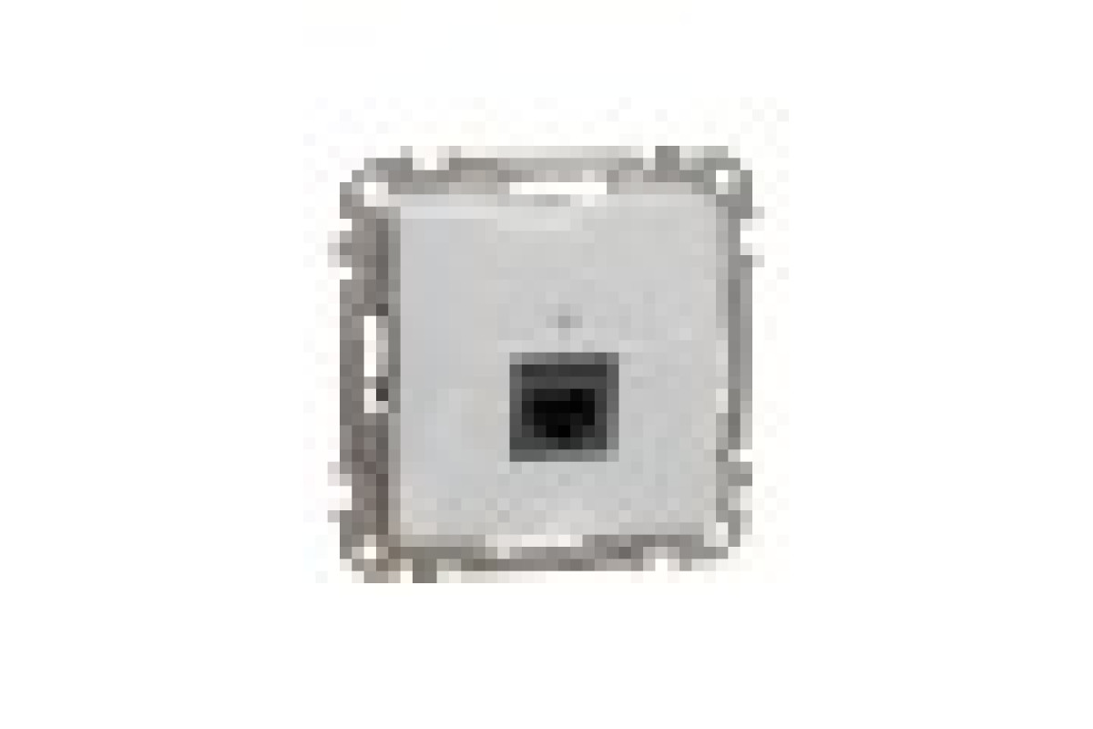 Один роз’єм RJ45 категорія 5E UTP Алюміній Sedna Design (SDD113451)
