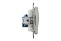 Комп'ютерна розетка, RJ45 CAT6 UTP, Алюміній, Sedna Design (SDD113461)