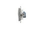 Комп'ютерна розетка, RJ45 CAT6 UTP, Алюміній, Sedna Design (SDD113461)